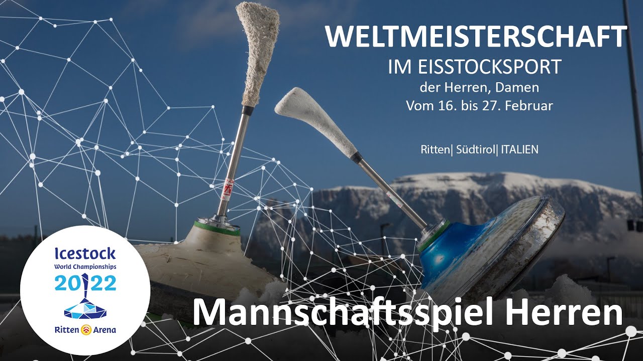 Mannschaftsspiel Herren | Qualifikation  | Eisstock WM 2022 Ritten Arena