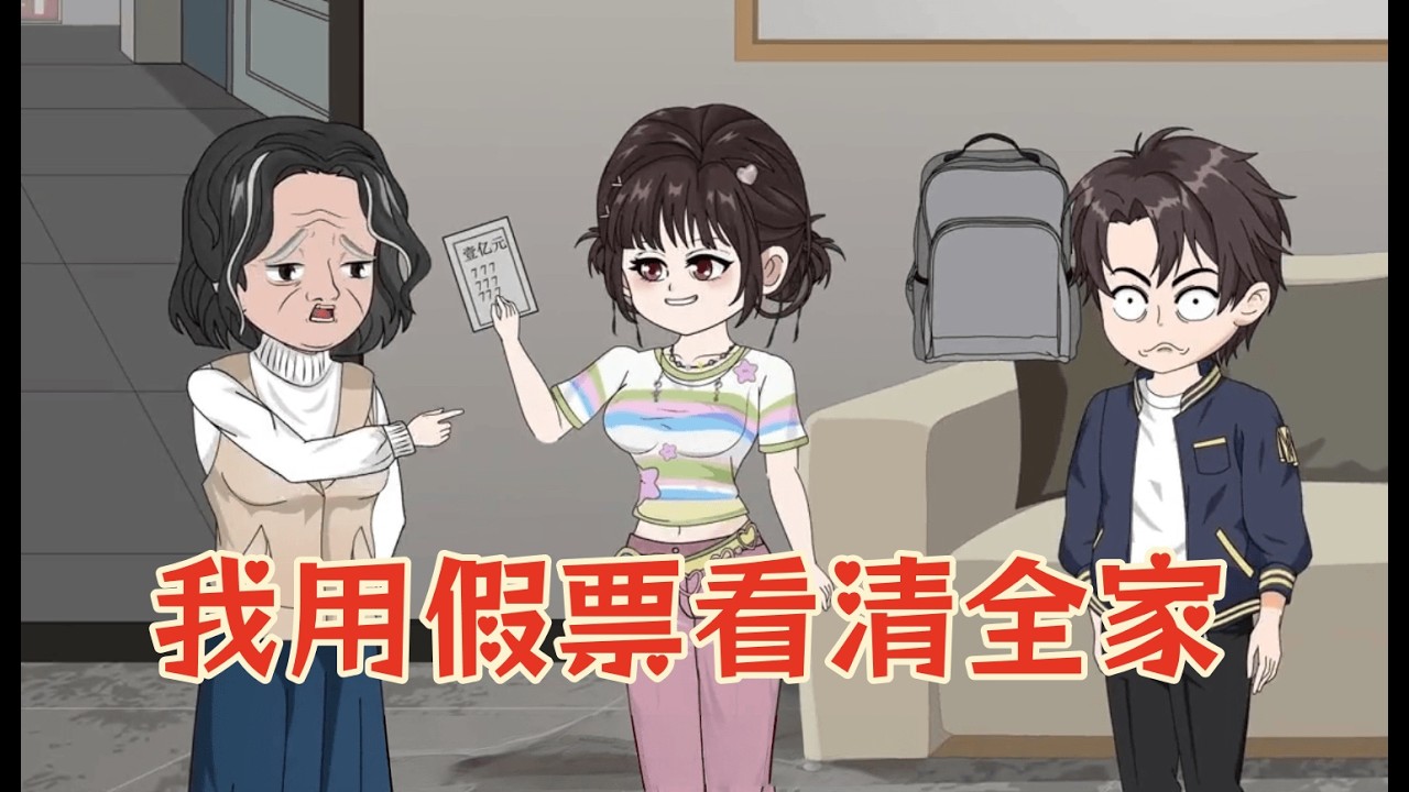 《我用假票看清全家》一張假票，測出了老婆的出軌與岳母的無情。我冷眼看著她們在酒吧狂歡欠債，最後在兌獎處被當眾羞辱，這報應真爽！