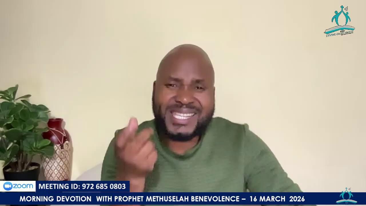 Утреннее богослужение с пророком Мафусаилом Беневоленсом 16.03.2026