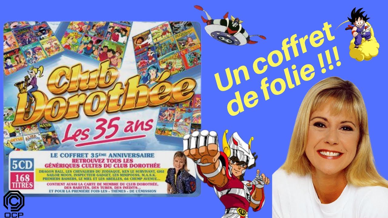 Review Club Dorothée Les 35 ans, coffret CD #soundtrack #collection