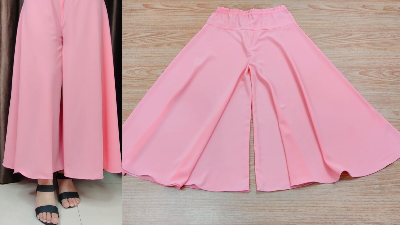 Full circular plazo cutting and stitching step by step/ full gher plazo ki cutting and stitching