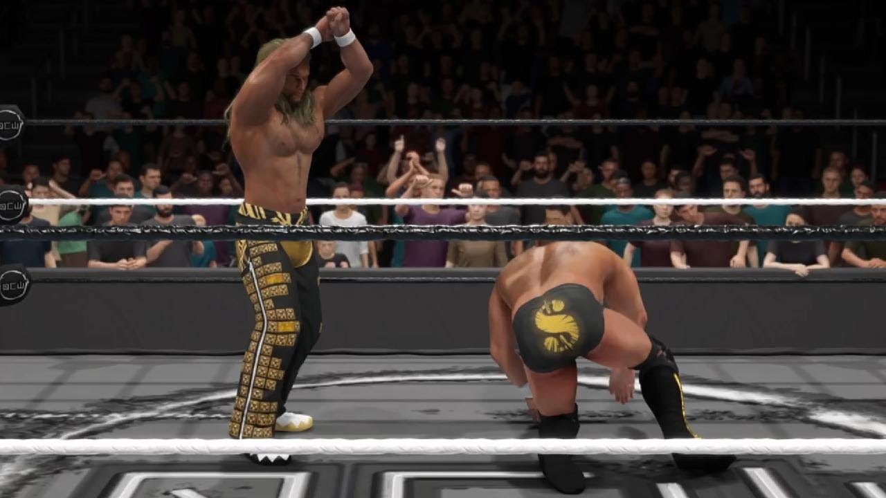 OCW 2k25 112 Seth Mathews taunts Anthony Rongio in the middle of the match!
