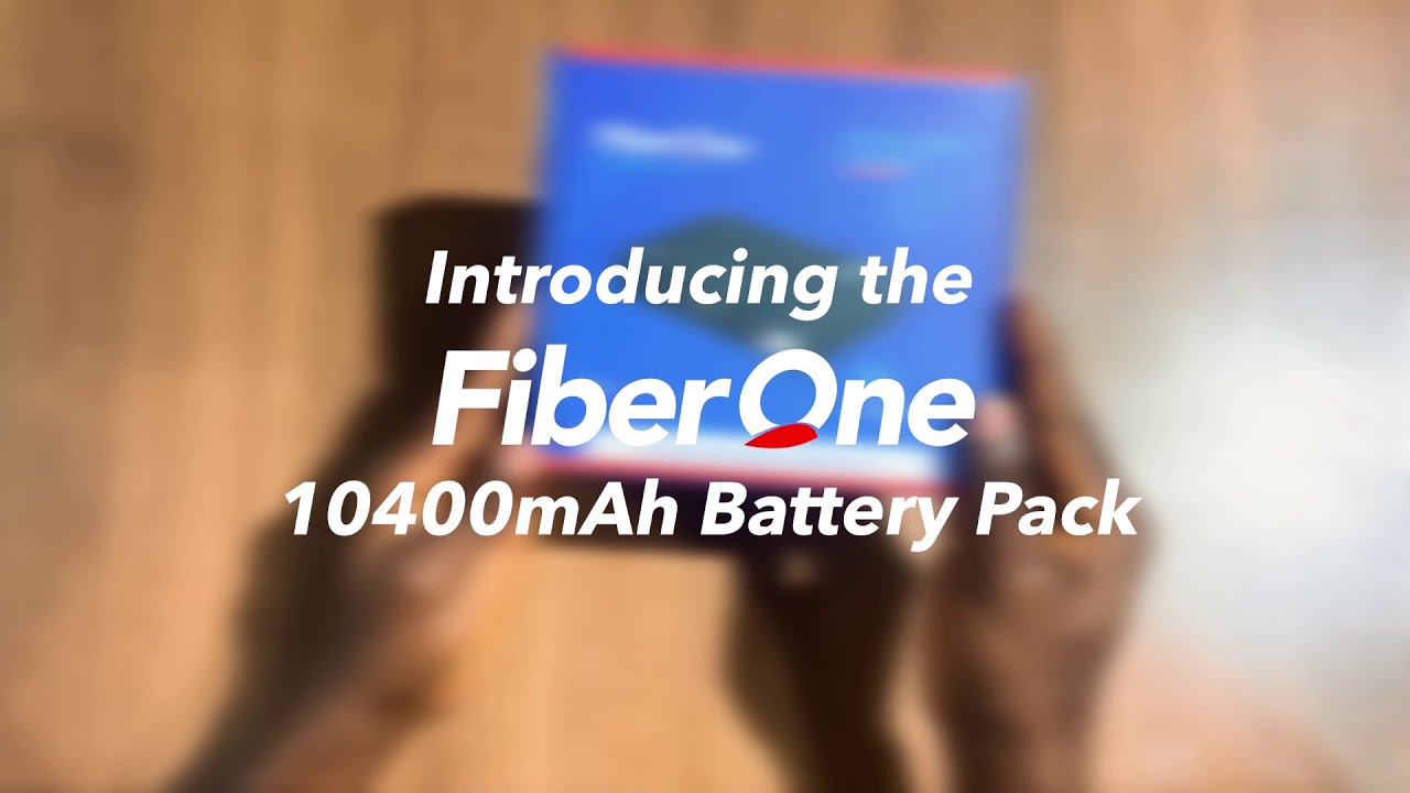Introducing the New 10,400mAh Battery Pack from FiberOne Broadband | FiberOne Broadband