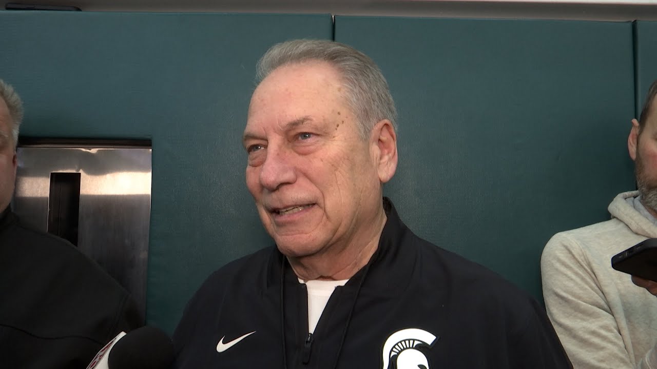 Video: Tom Izzo meets with media ahead of Saturday's game against Maryland