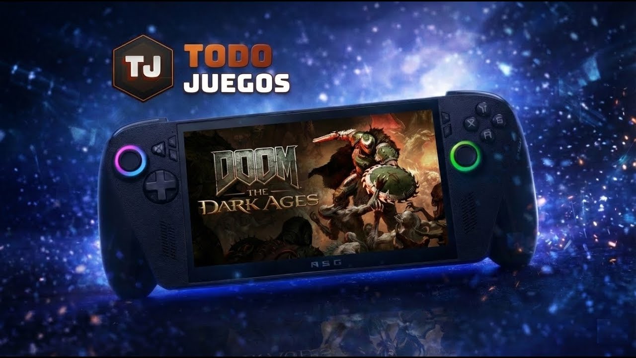 DOOM Dark Ages corriendo en portátil y sin frenos.
