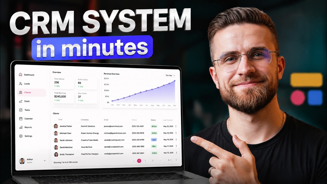 Как создать собственную CRM-систему с использованием ИИ (без кода)