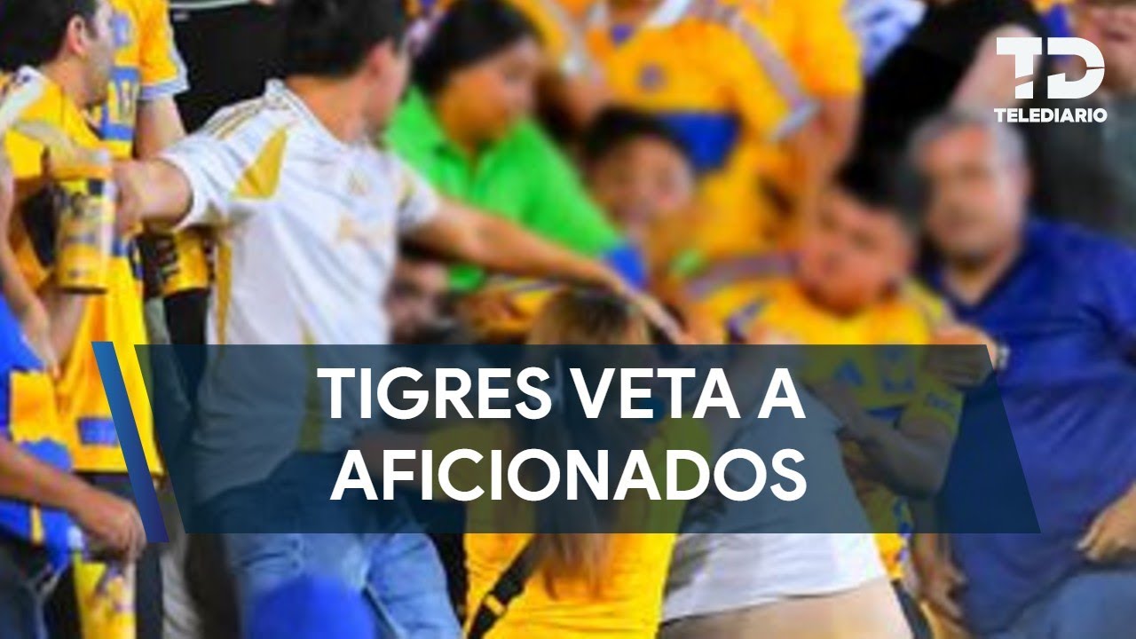 Tigres veta a aficionados involucrados en pelea tras partido ante América