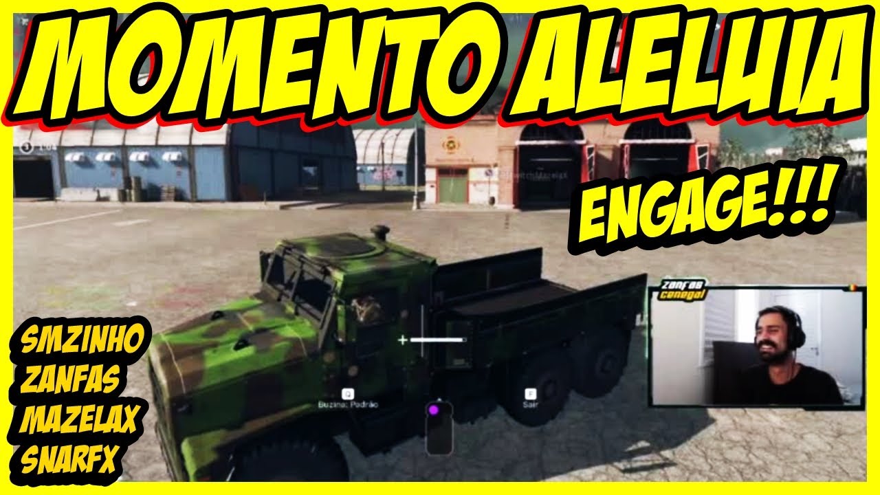 Smzinho Zanfas MazelaX e Snarfx MOMENTO ALELUIA ENGAGE!!
