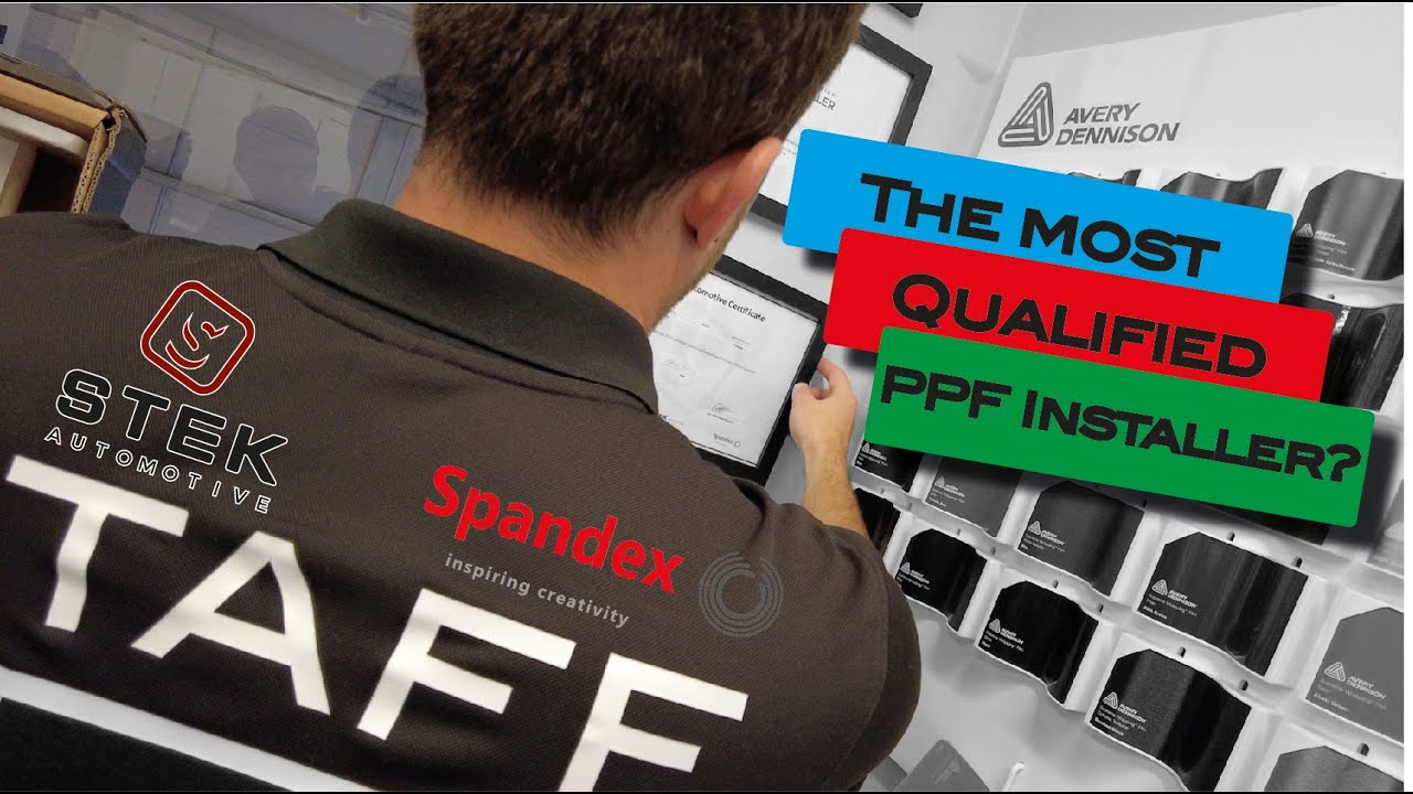 Is he the most certified PPF installer in the UK?