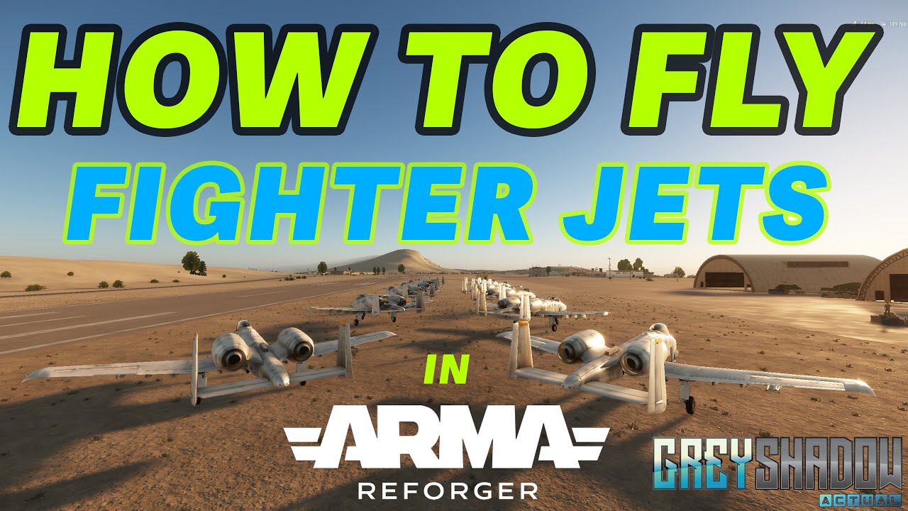 How to fly FIGHTER JETS in Arma Reforger!!!