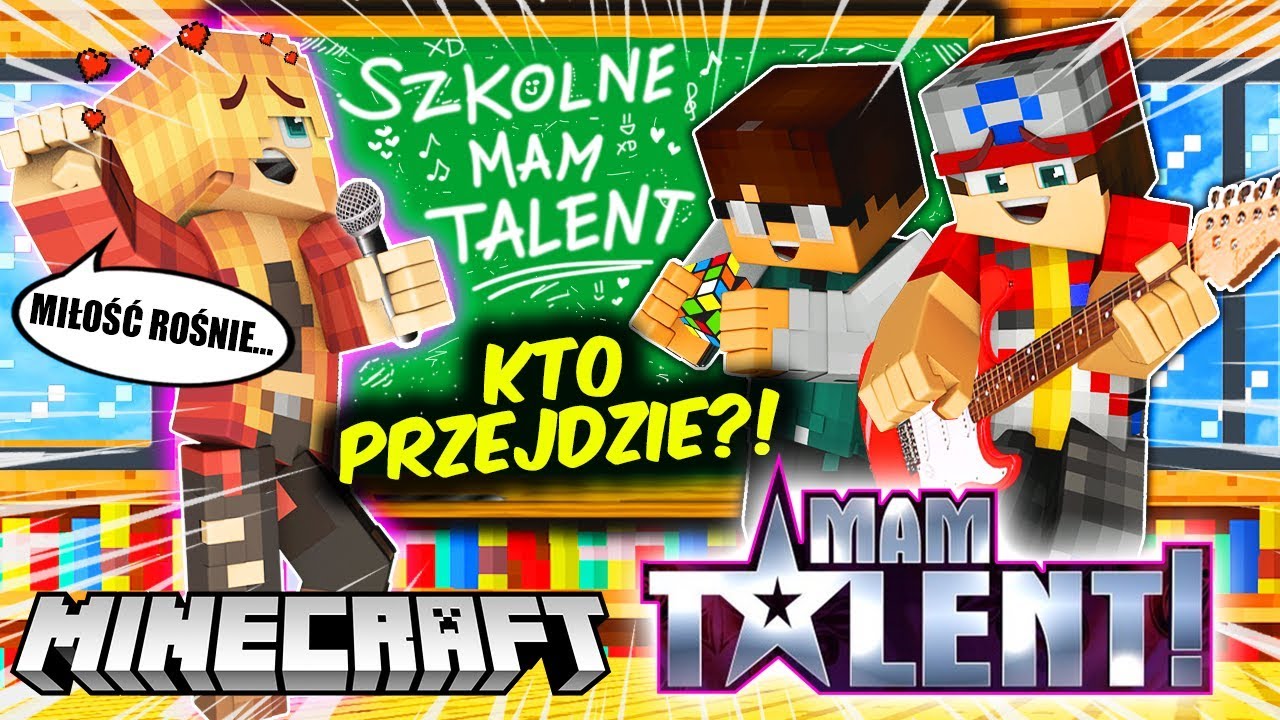 😍⭐ MAM TALENT W SZKOLE! | MINECRAFT EKSTRA SZKOŁA!