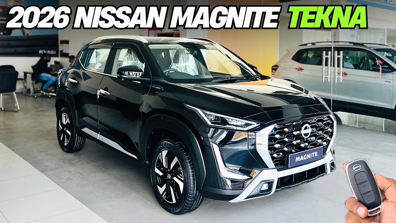 2026 🔥 Nissan Magnite Tekna Black Color Full Review ✅ Price & Features ❤️ Better Than Kiger?