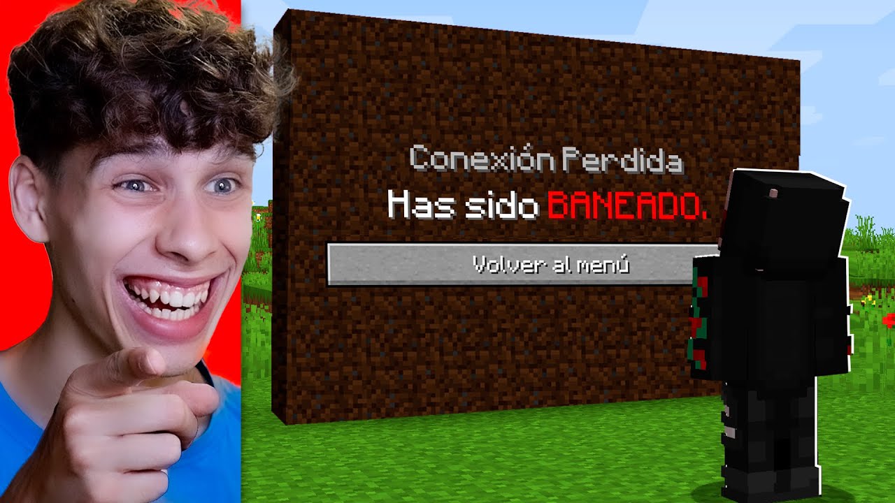 Trolleé a Mi Amigo con Imágenes Falsas en Minecraft