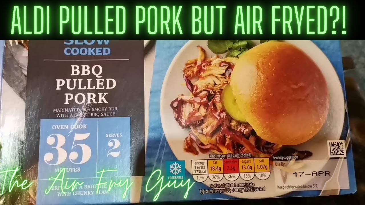 Can you air fry pulled pork meant for the OVEN?