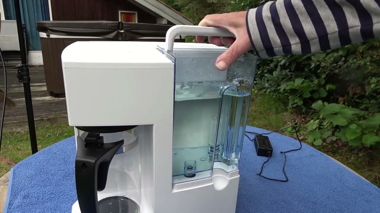 Vandfilter - bordmodel - Omvendt osmoseanlæg - kun vand og 220V. Ingen fast installation