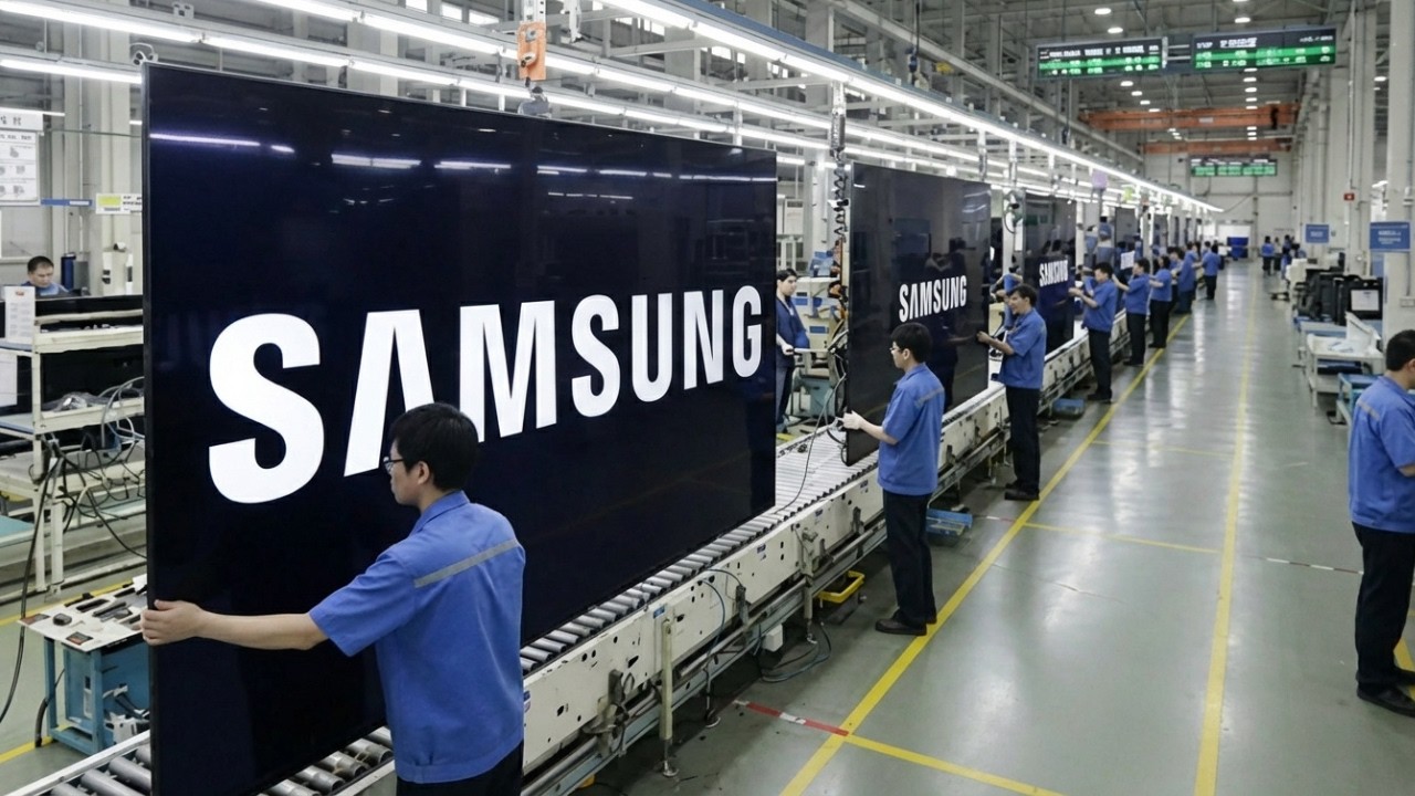 I Went Inside Samsung's Secret TV Factory & This is What I Saw