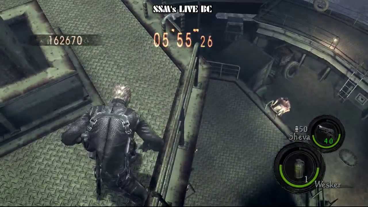 Resident Evil 5 4 Players Co-op Mercenaries - Ship Deck
