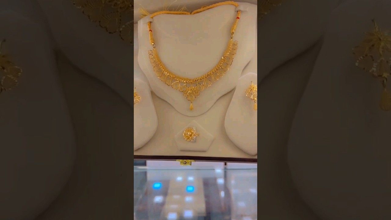 2 tola gold set @AlHussainJewellers #new #latest #youtubeshorts