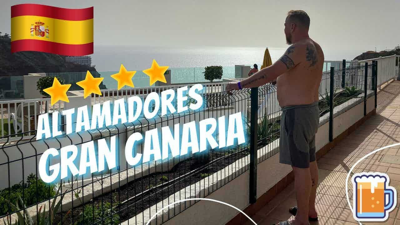 Goodbye Sweden, hello sunshine. Hotel Altamadores Gran Canaria, Spain.