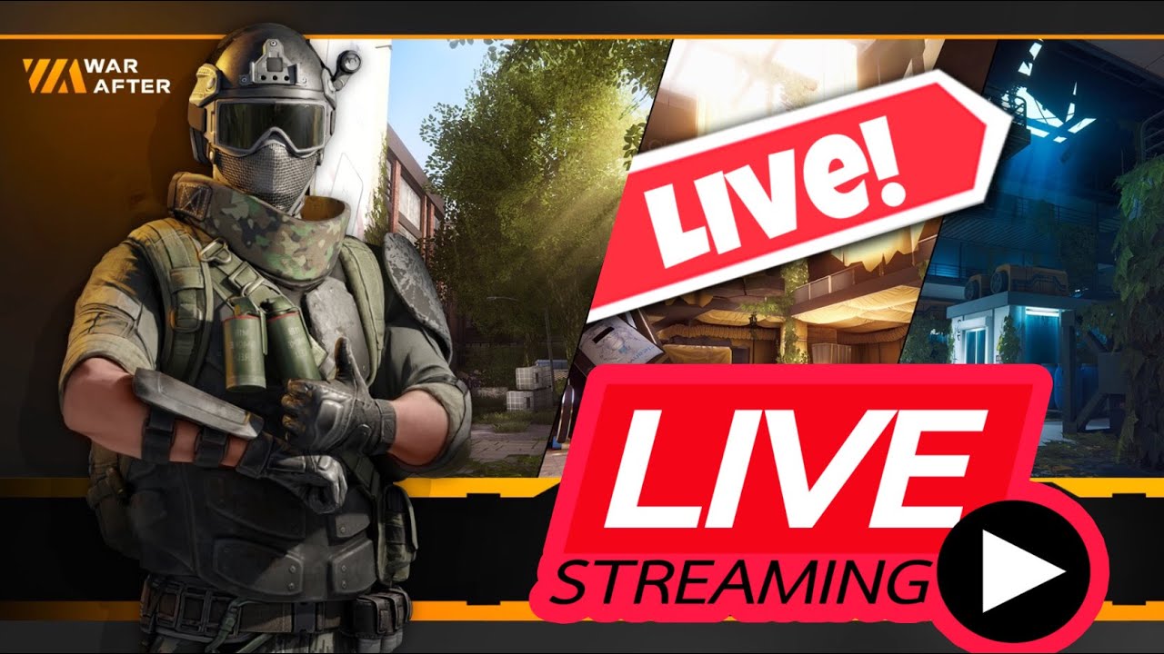 War After live stream GAMEPLAY// NEW FPS MOBILE GAME (Android GAMEPLAY)