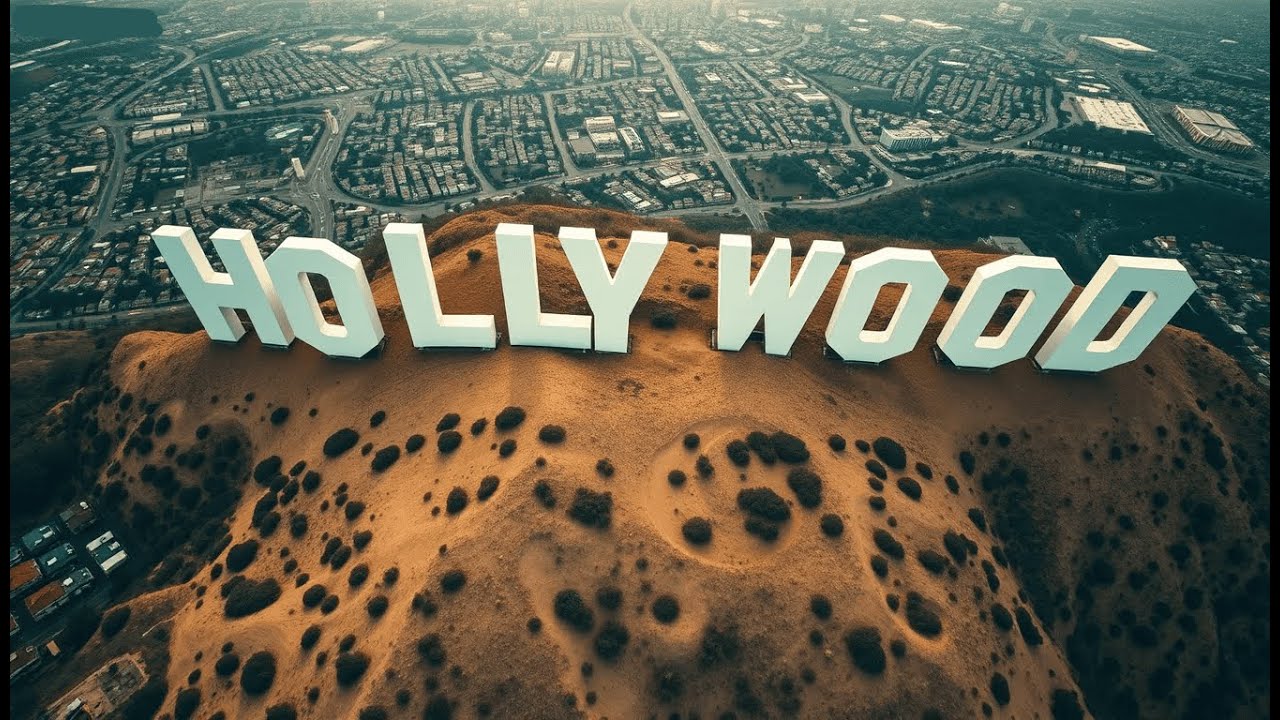 Los Angeles, California how Exploring the Hollywood Sign, hiking –4K POV and breathtaking panorama