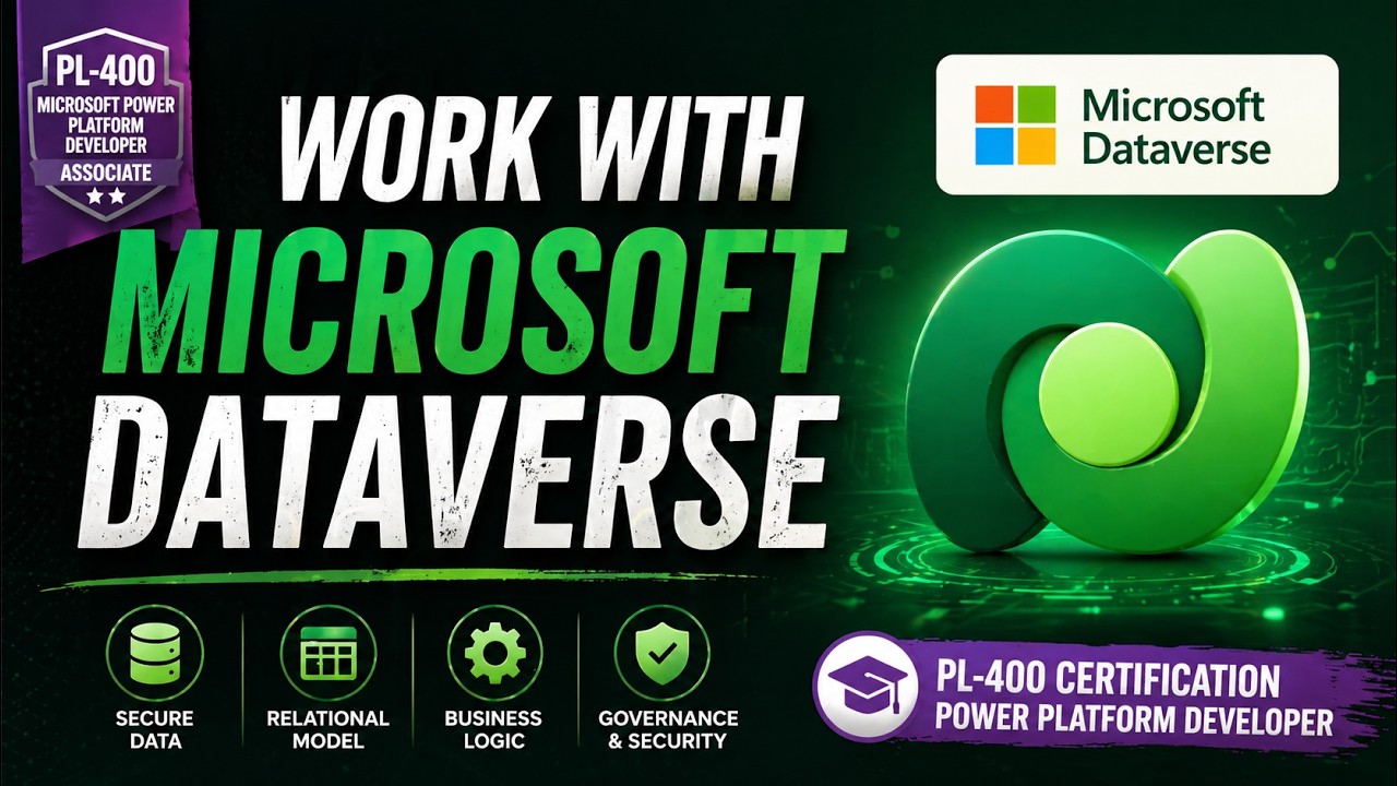 Work with Microsoft Dataverse