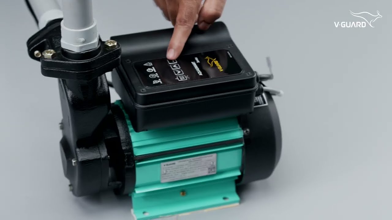 V-Guard Aquasmart Pump Installation and Demo