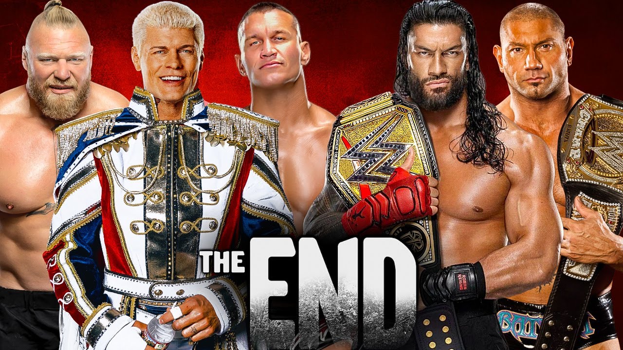 The END - Team Roman Reigns Batista Last Match WWE 2K23