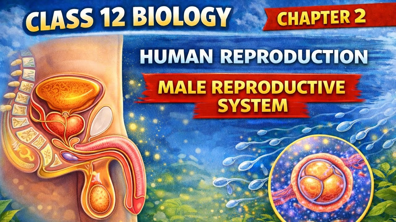 Male Reproductive System | Class 12 Biology Chapter 2 | NCERT Explained