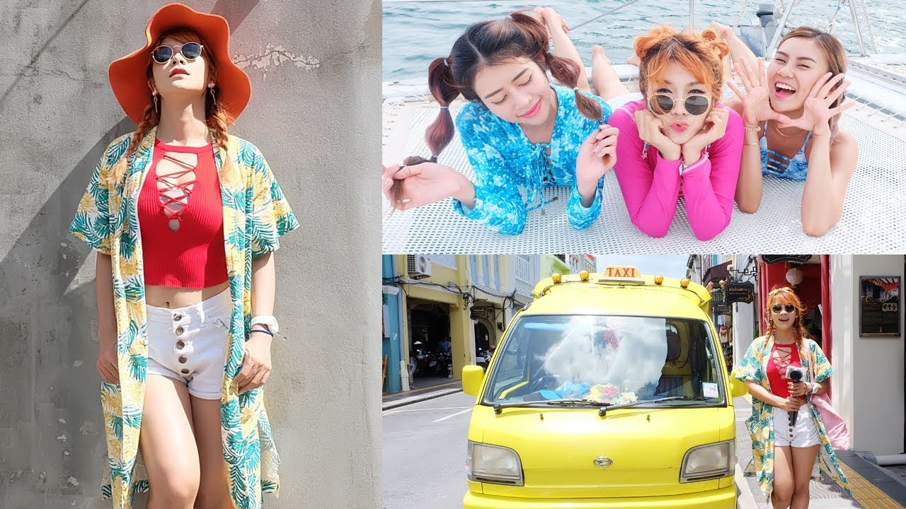 VLOG เที่ยวภูเก็ต กับสาวๆบลอกเกอร์  หาสาระอะไรไม่ได้ในคลิปนี้