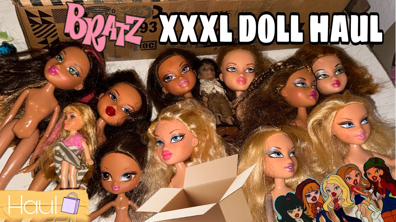I BOUGHT SOMEONES ENTIRE BRATZ COLLECTION 😱💋 XXL BRATZ DOLL HAUL 💋