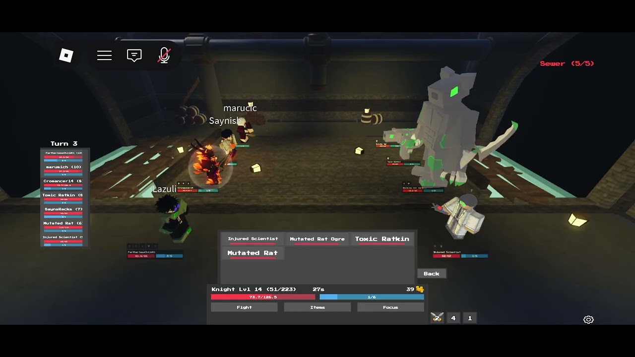 Sewers Final Boss | An Average Campaign Roblox