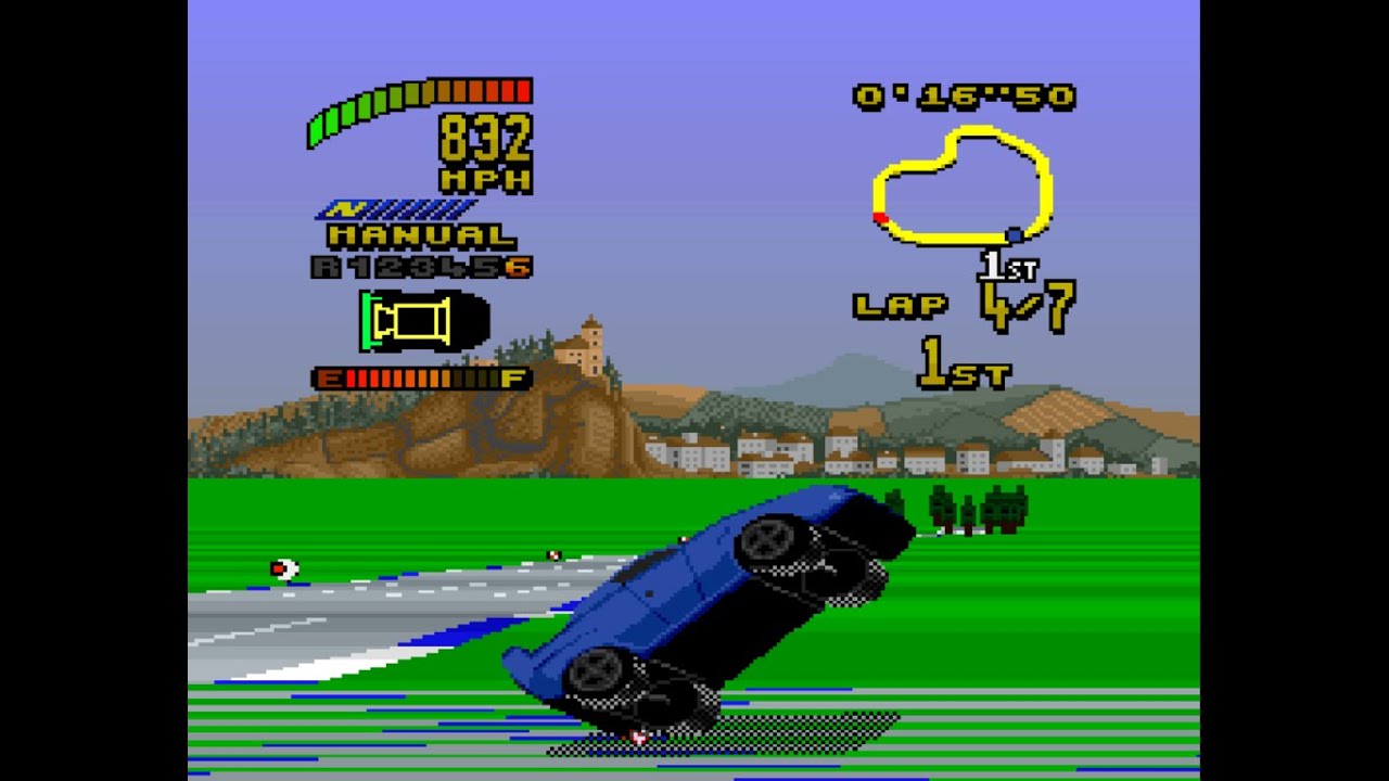 Top Gear 2 (SNES), racing at SUPERSONIC SPEEDS *FULL GAME, hack*