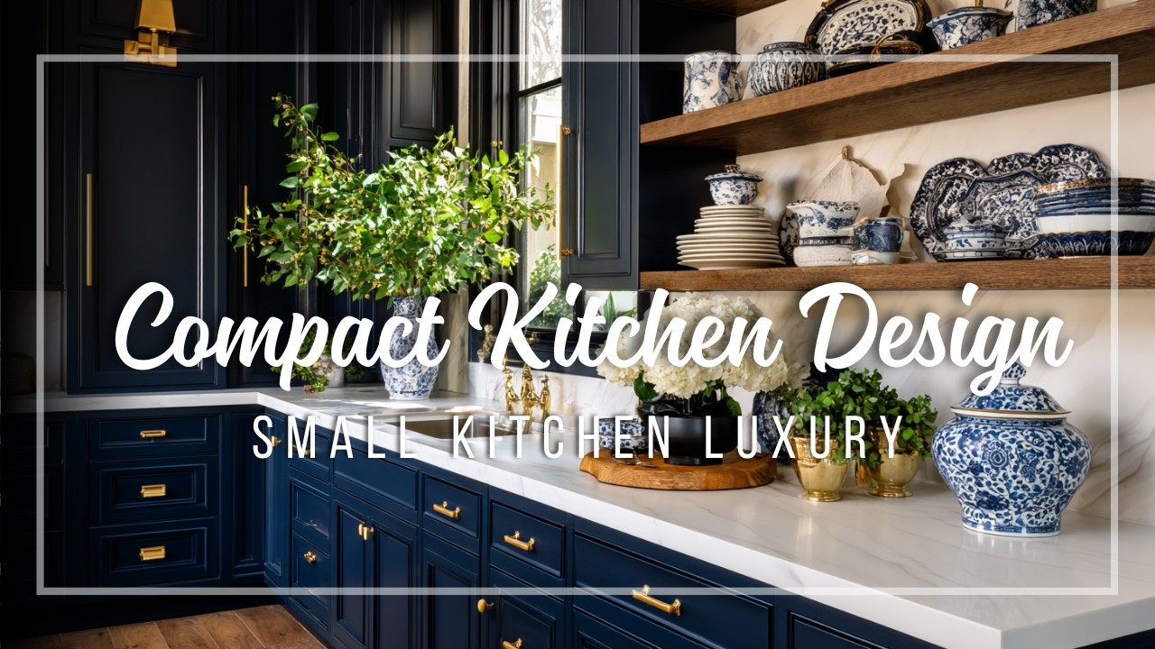 Transitional Small Kitchen Designs ✨ Blending Traditional Warmth with Contemporary Luxury