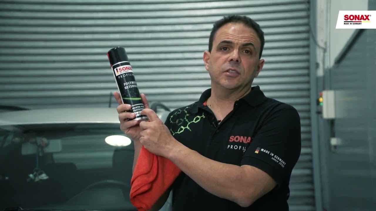 SONAX POLYMER (Sellador híbrido con duración de 6 meses).