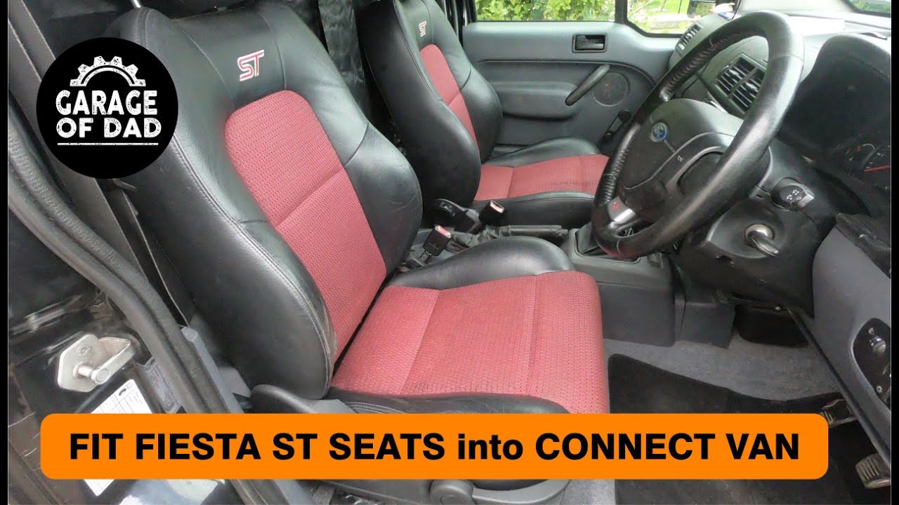 Fit Fiesta ST Seats into Mk1 Transit Connect