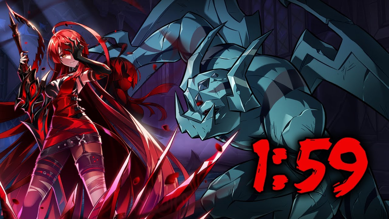 【Elsword TW / 엘소드】Bloody Queen 17-X Shadow of the Masterless Castle (1:59)