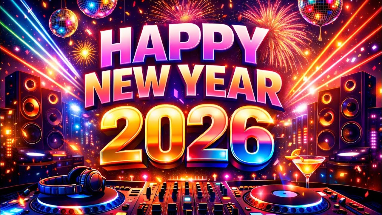 Happy New Year 2026 DJ Song 🥂 New Year Party Mix 2026 [Bass Boosted Nonstop Remix]    