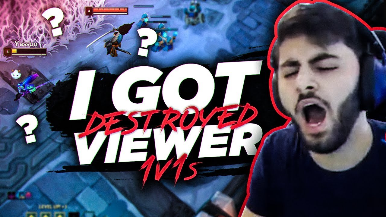 Yassuo | I GOT DESTROYED IN A YASUO 1V1?!? (1v1 vs Viewers)