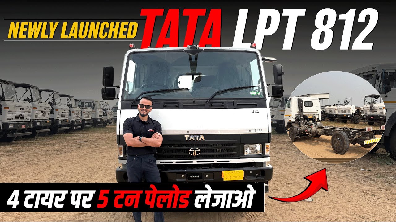 Tata LPT 812 Review | India’s First 4-Tyre Truck in 5-Ton Payload Segment! #tata #lpt #91trucks