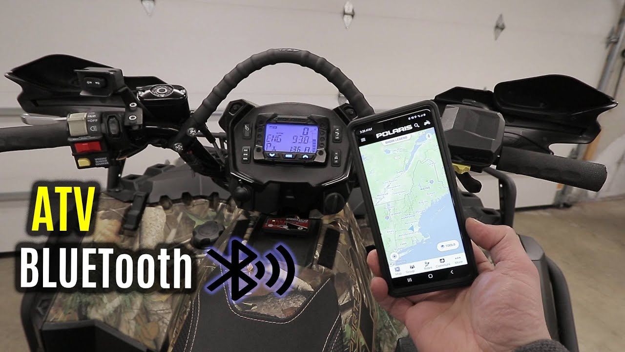 НАСТРОЙКА И ФУНКЦИИ Bluetooth ДЛЯ КВАДРОЦИКЛОВ | POLARIS Sportsman XP 1000 850 570 450 (2017 и но...
