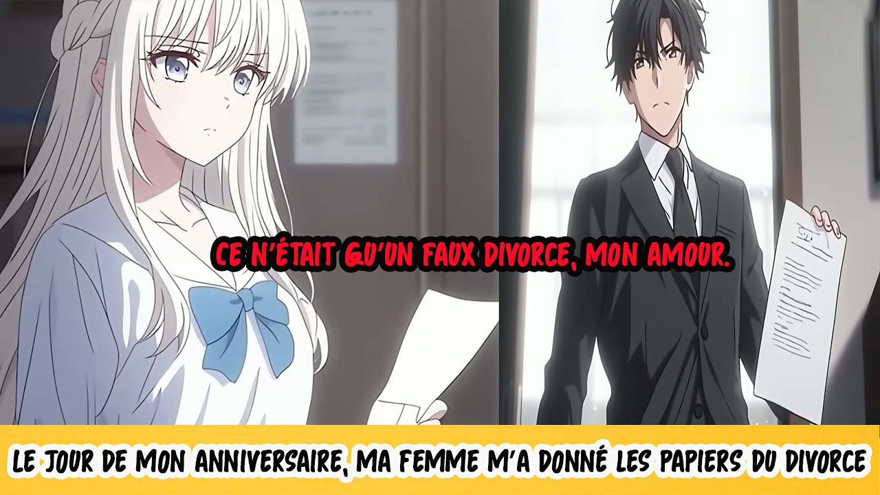 Le jour de mon anniversaire, ma femme m’a donné les papiers du divorce