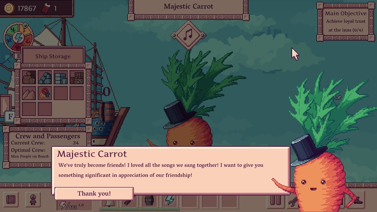 Merchant Of The Skies 8 let be friend with majestic carrot