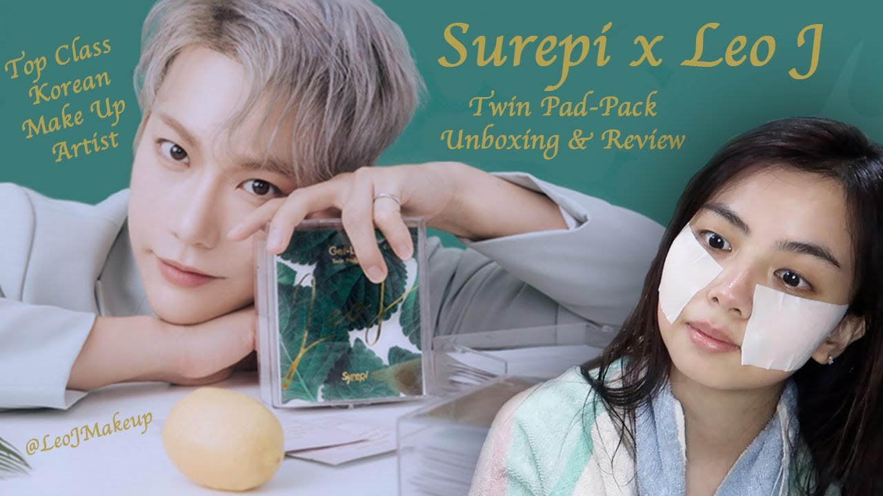 Surepi x Leo J Makeup Twin Pad Packs Unboxing + Review! (He sent me one himself???) | SlytheReine