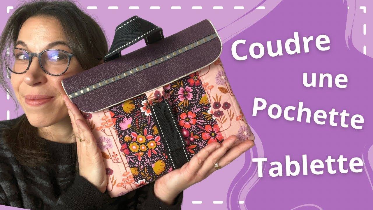 Coudre une pochette tablette Ethan