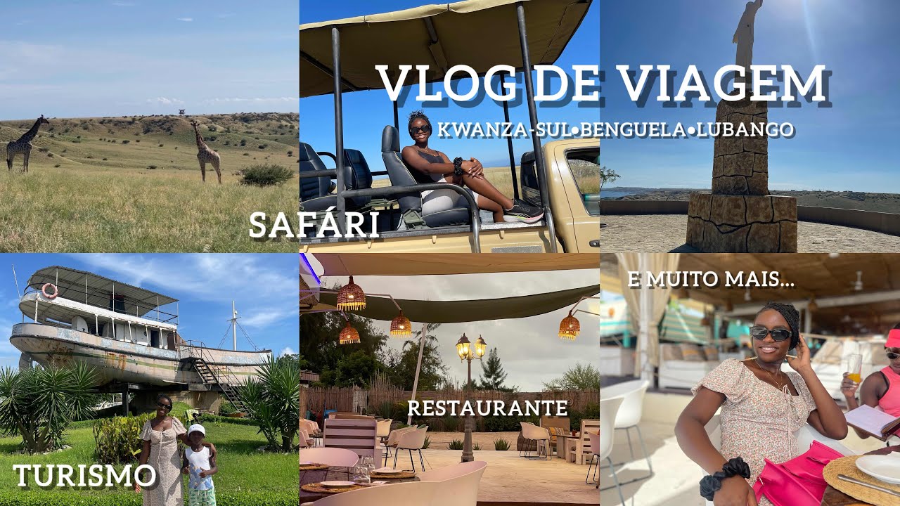VLOG DE VIAGEM | Turistando em Angola : Kwanza-Sul , Benguela , Lubango…/Parte 1