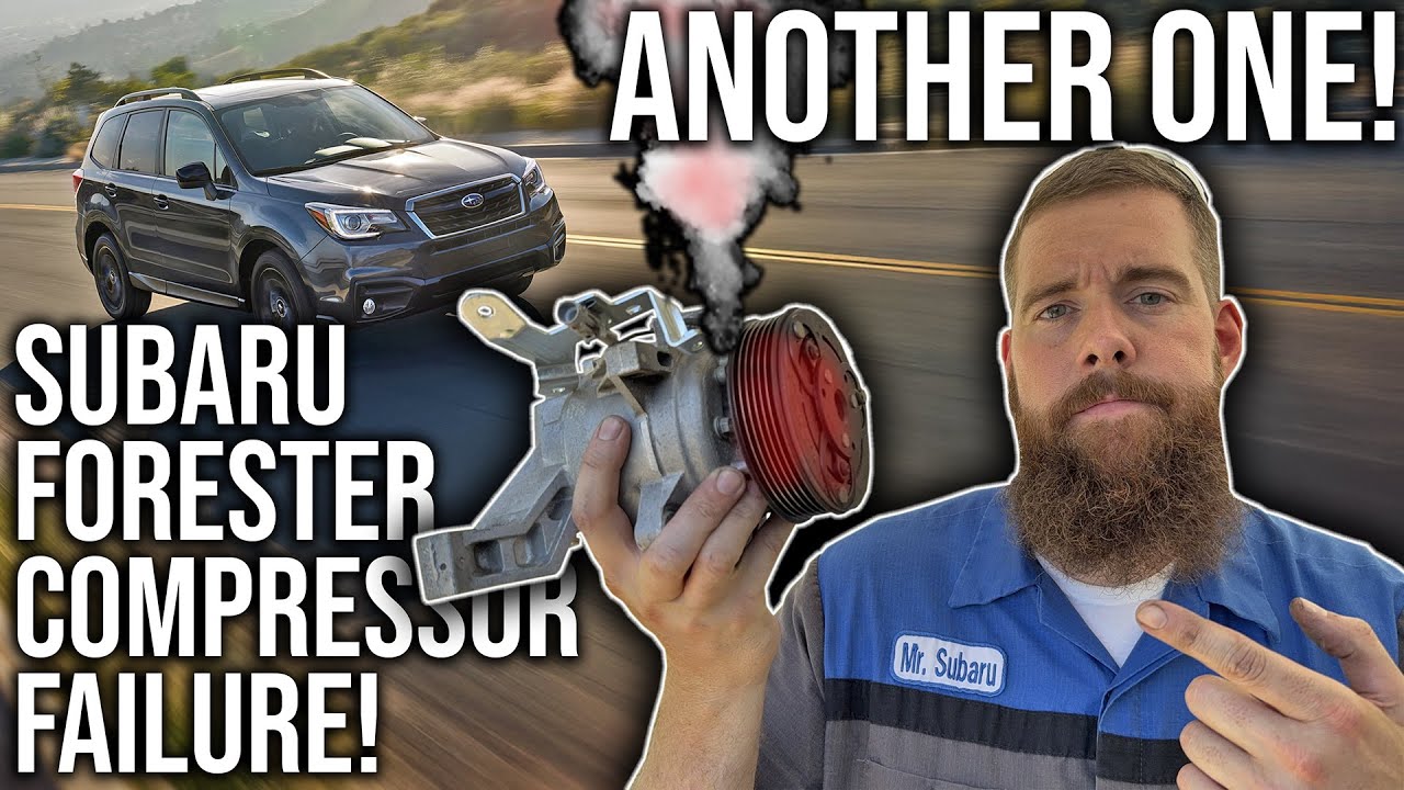 Another Subaru Forester With A FAILED Valeo A/C Compressor! Let's Fix It FAST!