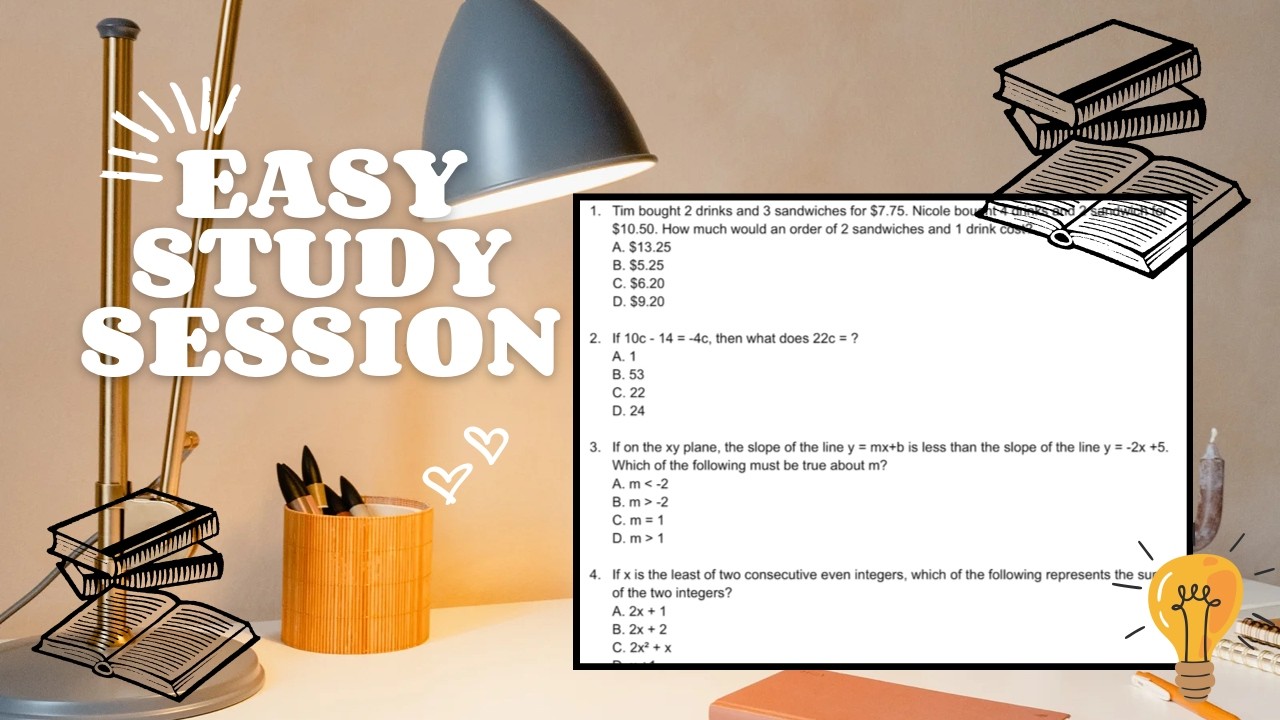 TSI MATH PREP - binge watch these before your College placement test!