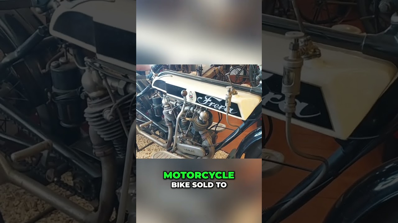 Epic Italian Motorcycle Collection: Vintage Ferraris & Nortons! #shorts