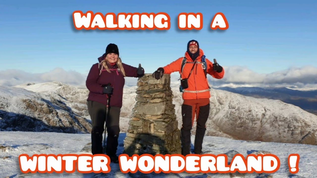 Hiking Coniston Old Man. Snowy Lake District winter walking. Walna Scar - Low Water. Flapjacks !